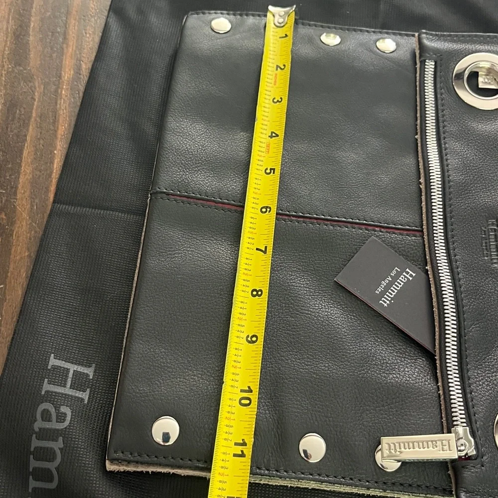 Hammitt Montana Rev LG Reversible Black & 
Pewter Bag Deadstock - Picture 13 of 17